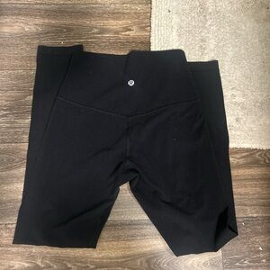 lululemon athletica Black Leggings Sleek Stretchy Design